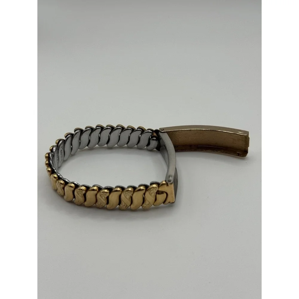 Vintage Carmen The D.F.B.Co. Gold Filled Sweetheart ID Expansion Bracelet